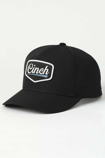 Cinch Men's Black FlexFit Ball Cap