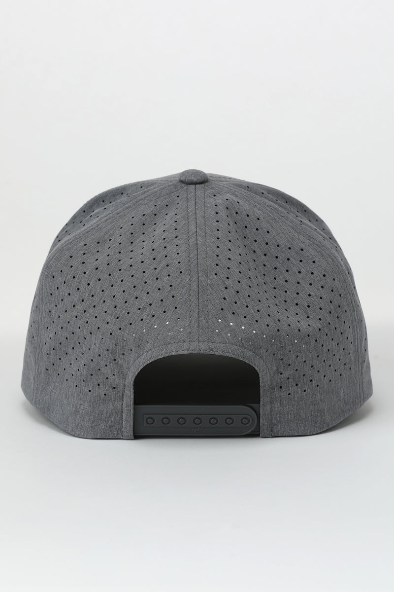 Cinch Men's Grey Flexfit Ball Cap