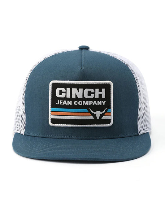 Cinch Men's High Profile Teal Trucker Cap