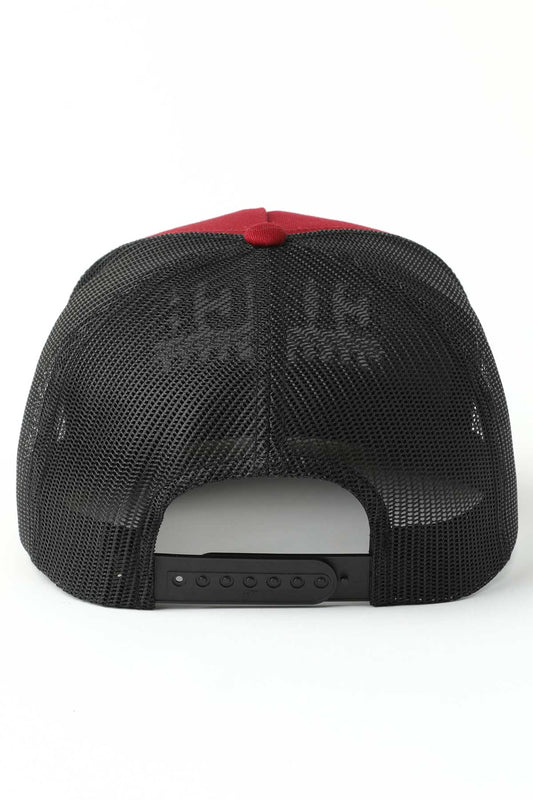 Cinch Men's Red Western Brand Trucker Ball Cap