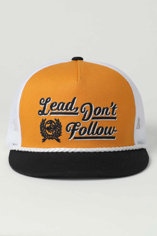 Cinch Lead Don't Follow Ball Cap
