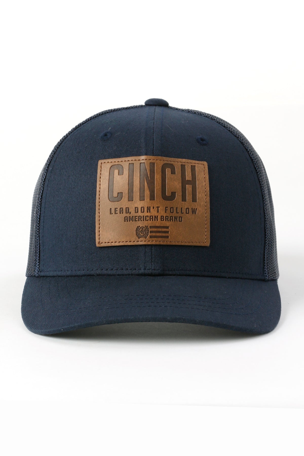 Cinch Men's "Lead, Don't Follow" Navy Ball Cap