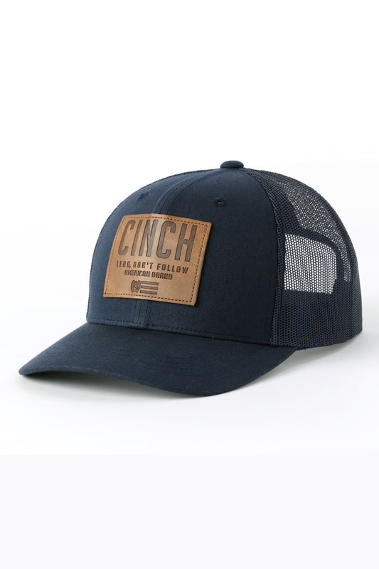 Cinch Men's "Lead, Don't Follow" Navy Ball Cap