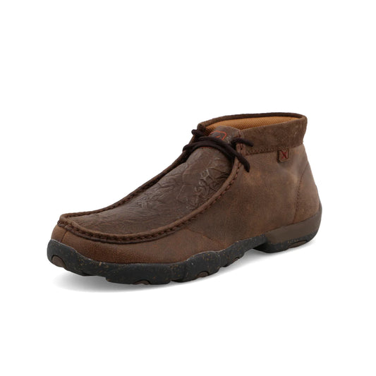 Twisted X Men's Chocolate & Chocolate Chukka Driving Moc