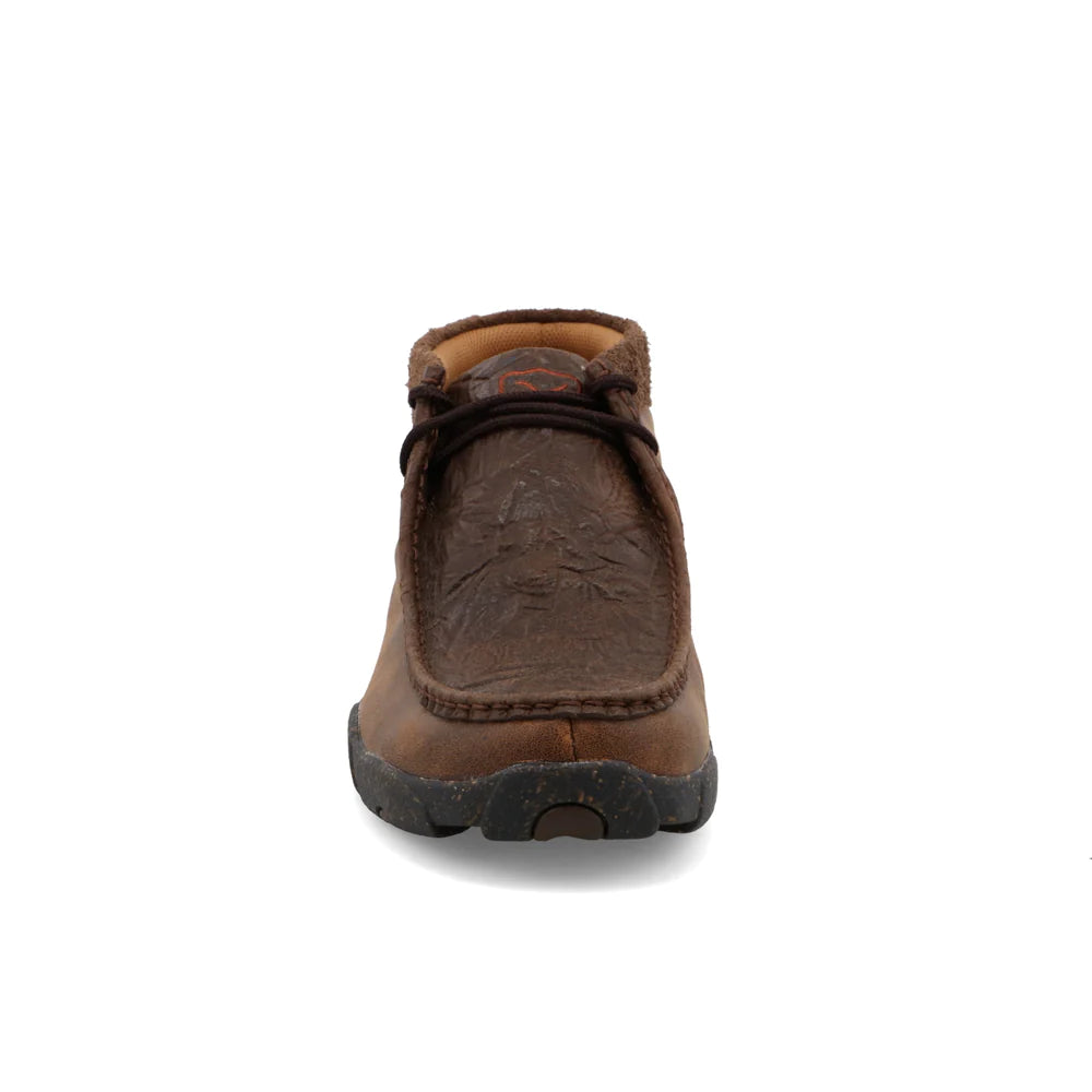 Twisted X Men's Chocolate & Chocolate Chukka Driving Moc