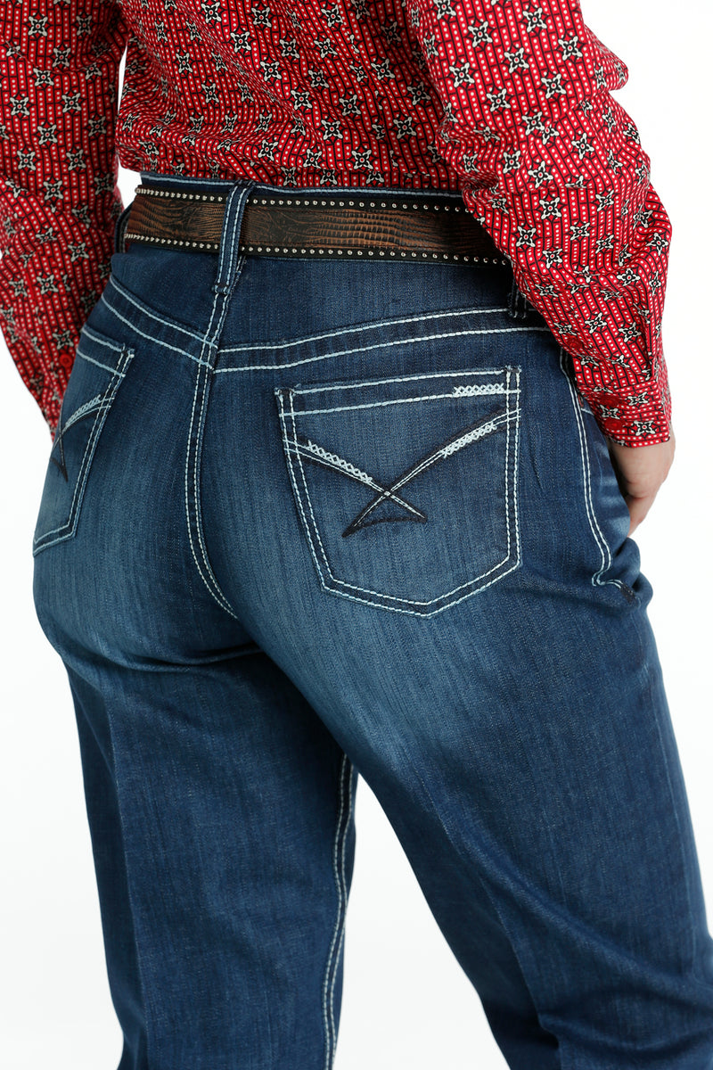 Cinch Women's Emerson Jeans-Dark Stonewash