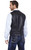 Cripple Creek Men's Snap Front Leather Vest