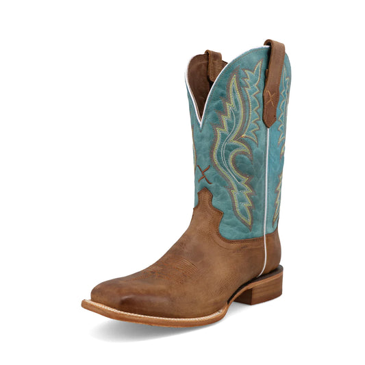 Twisted X Men's Cashew & Blue Grass 12" Rancher