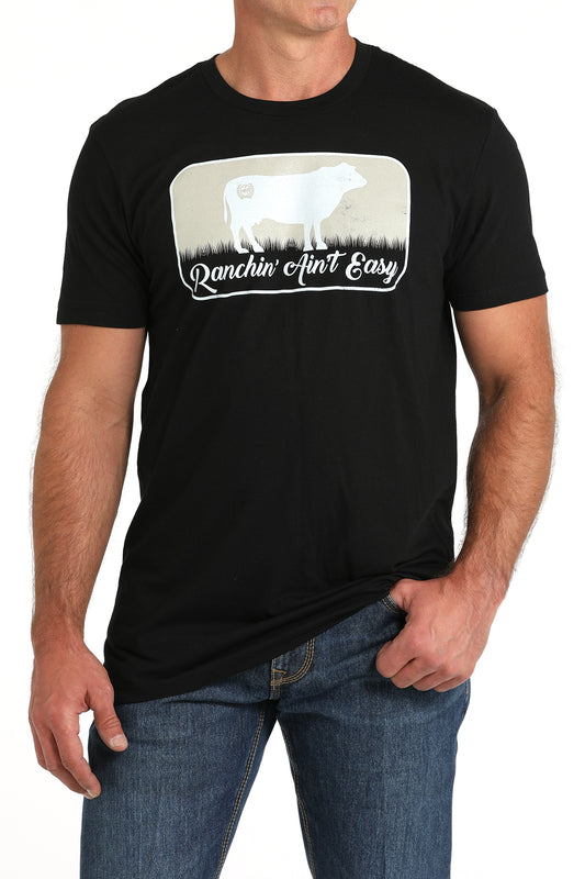 Cinch Men's Rainchin' Ain't Easy T-Shirt