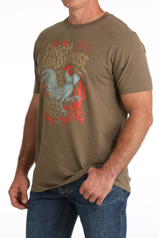 Cinch Men's Brown Roadhouse T-Shirt