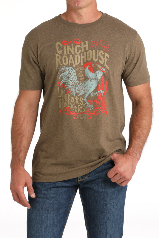 Cinch Men's Brown Roadhouse T-Shirt