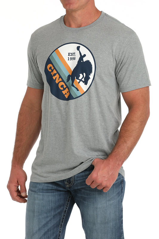 Cinch Men's Gray Bucking Bronc T-Shirt
