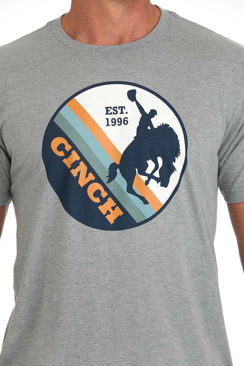 Cinch Men's Gray Bucking Bronc T-Shirt