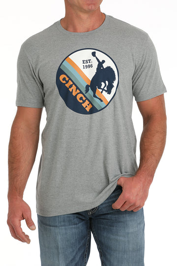 Cinch Men's Gray Bucking Bronc T-Shirt