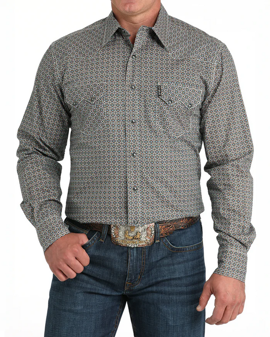 Cinch Men's Modern Fit Snap Front Western Shirt