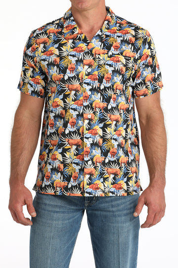 Cinch Men's Aloha Angus Camp Shirt
