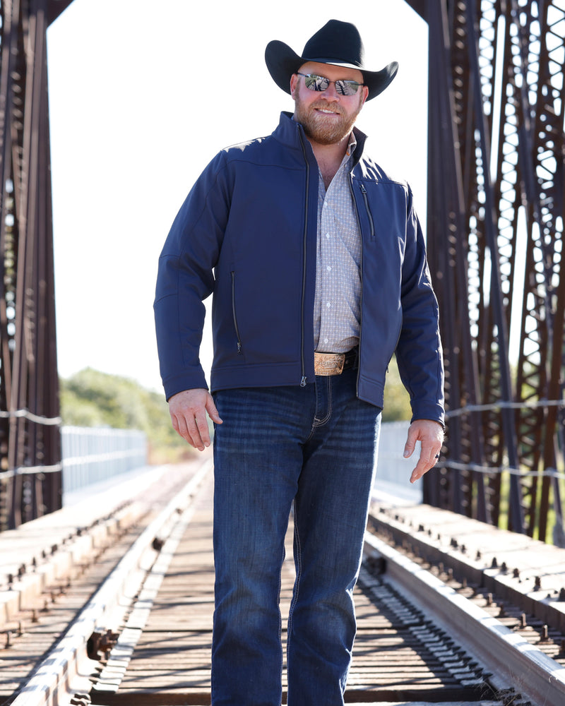 Cinch Men's Conceal & Carry Navy Bonded Jacket