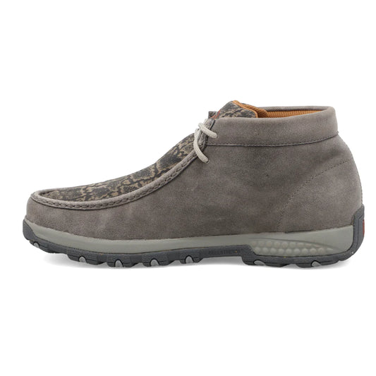 Twisted X Men’s Grey & Grey Elephant Chukka Driving Moc