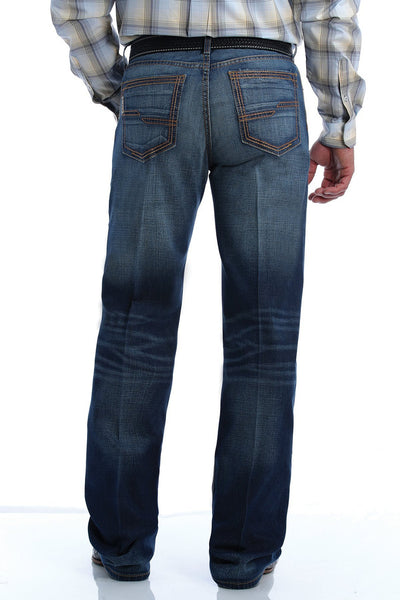 Cinch Men's Relaxed Fit Grant Medium Stonewash Jean
