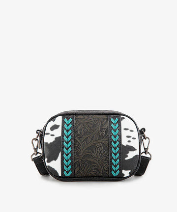 Montana West Tooled Whipstitch Crossbody Bag