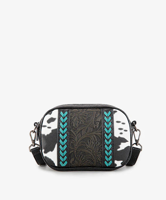 Montana West Tooled Whipstitch Crossbody Bag