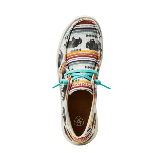 Ariat Women's Buffalo Print Hilo Shoe