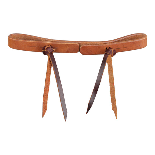 Double Knot Argentina Cow Leather Curb Strap