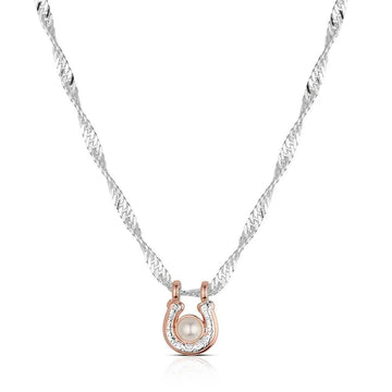 Montana Silversmiths Rosewood Rodeo Necklace