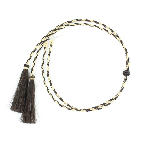 Double S Natural Horsehair Braided Stampede String