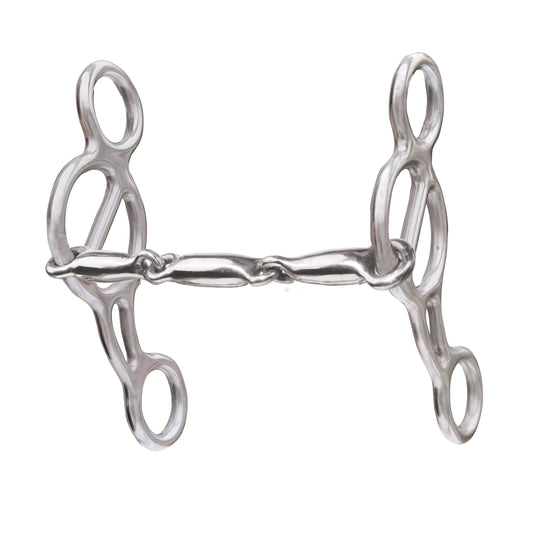 Professional’s Choice Short Shank Gag Three Piece Snaffle