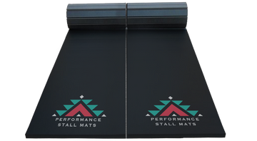 6x9 Portable Stall Mat Kit Black