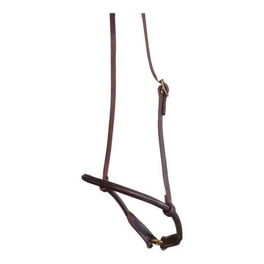 Jerry Beagley Hot Oiled Round Leather Noseband