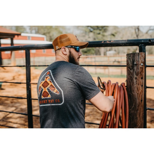 Red Dirt Hat Co. Dark Heather Grey Freedom Shirt