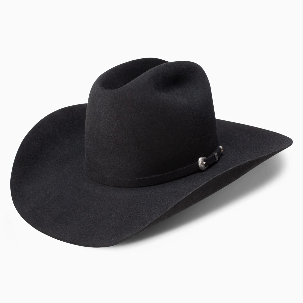 Resistol Midnight 6X Black Felt Cowboy Hat