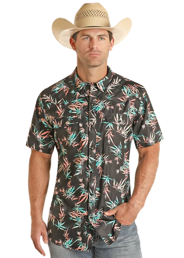 Rock & Roll Men's Tropical Ripstop Shirt
