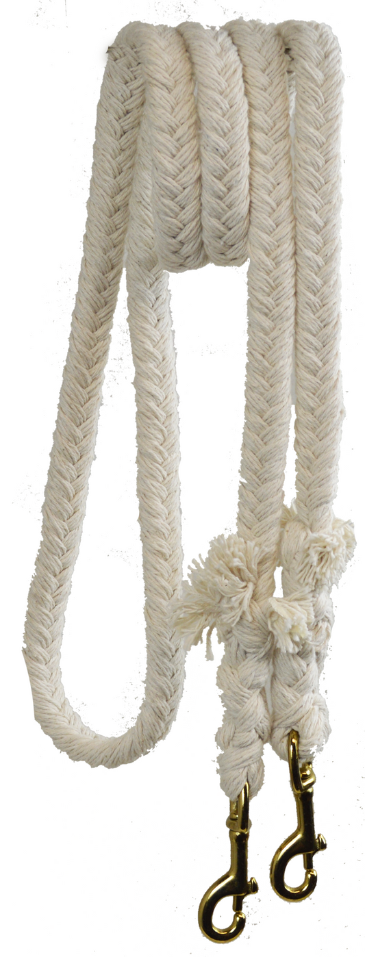 Braided Cotton Roping Rein