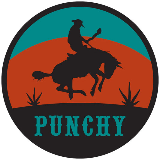 Hooey Punchy Teal / Orange / Black Decal