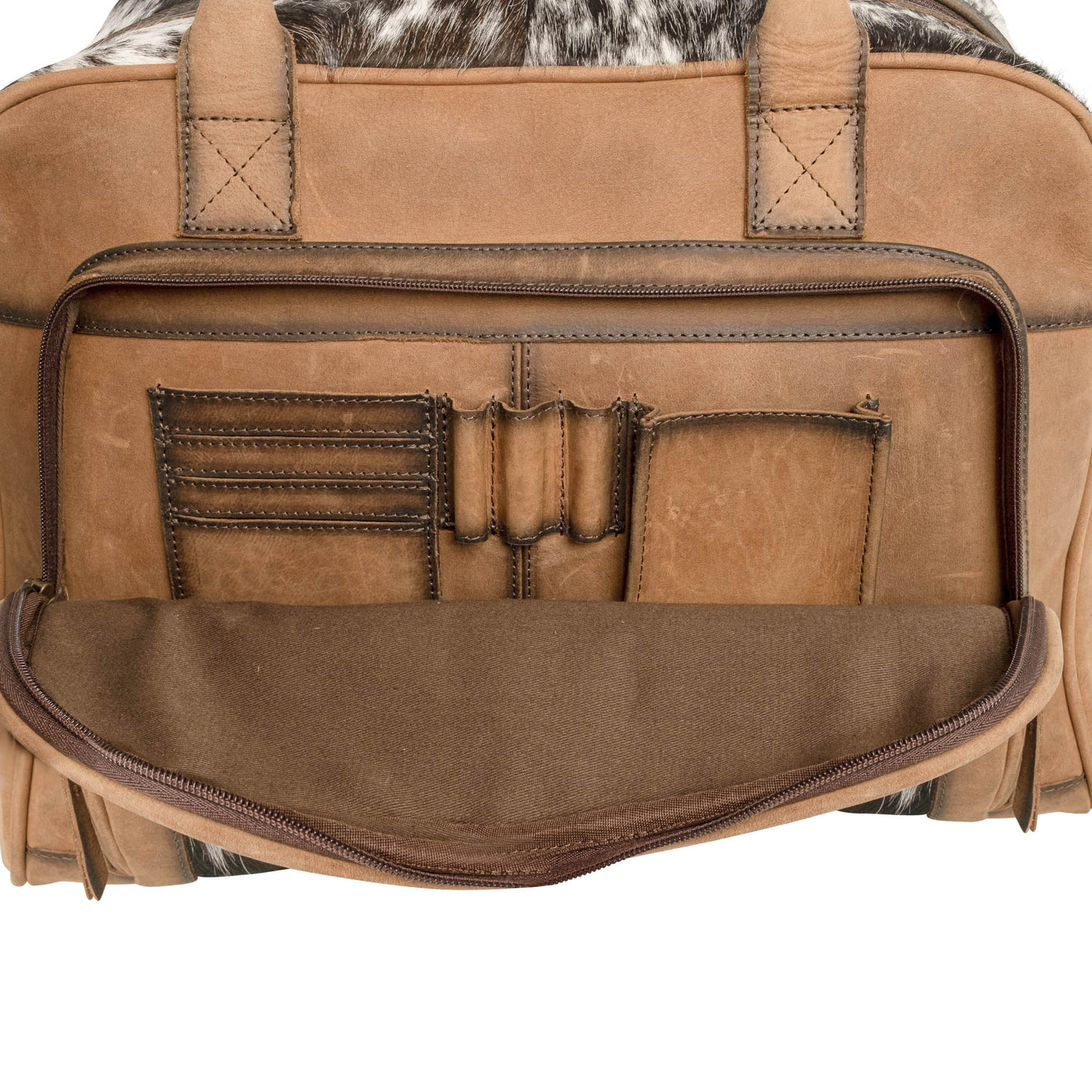 STS Cowhide Carry-On