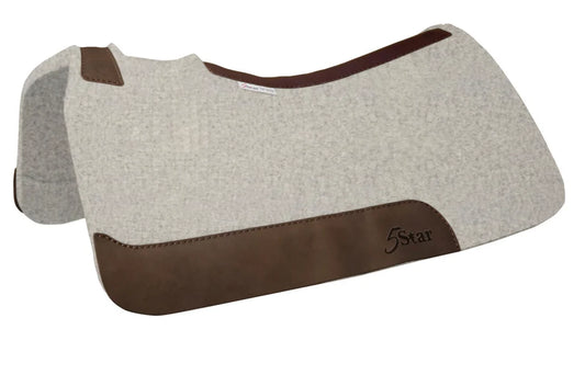 5 Star All Around 1/2” Thick Western Contoured Pad