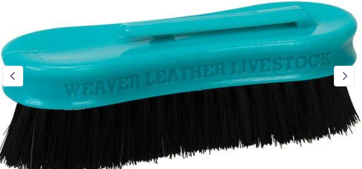 Weaver Pig Face Brush, Plastic Handle