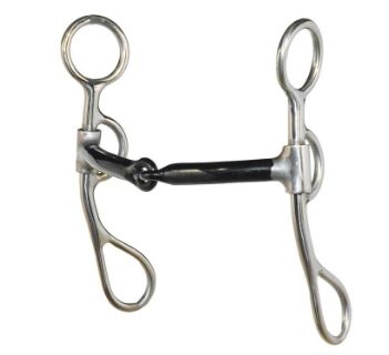 Metalab Stainless Steel Argentine Smooth Snaffle Bit - 5"