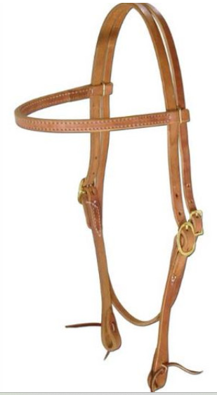 Berlin Custom Leather Mule Headstall