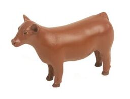 Little Buster Champion Show Steer Red