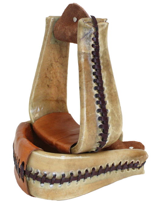3" Rawhide Roping Stirrup