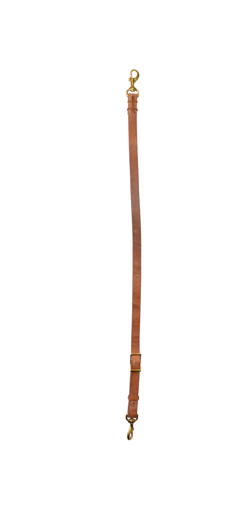 1" Natural Harness Leather Tie Down Strap