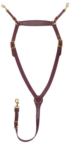 Tucker Montreal Breast Strap with Brass Hardware
