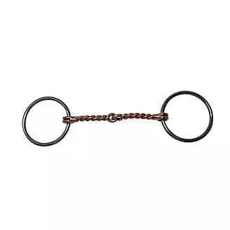 Diamond R Medium Loose Ring Snaffle