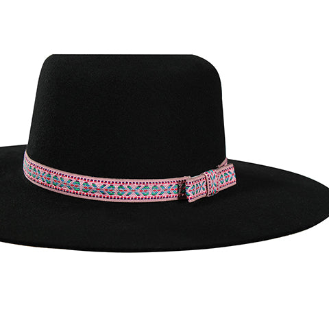 Twister 3/4" XOXO Pink Hatband