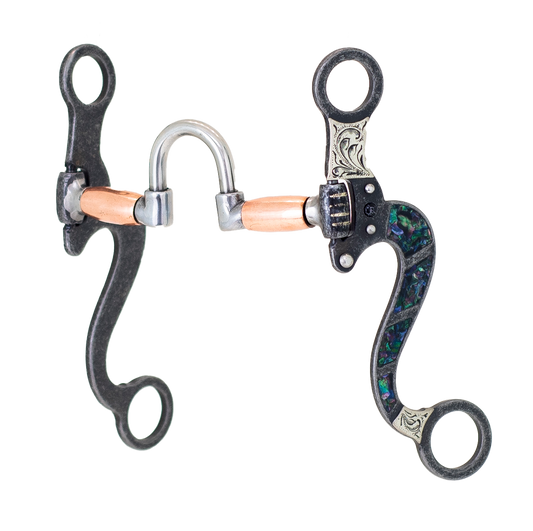 Cowboy Tack Black Pearl Correctional Bit