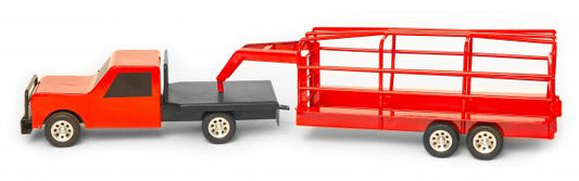 Little Buster Red Gooseneck Ranch Trailer